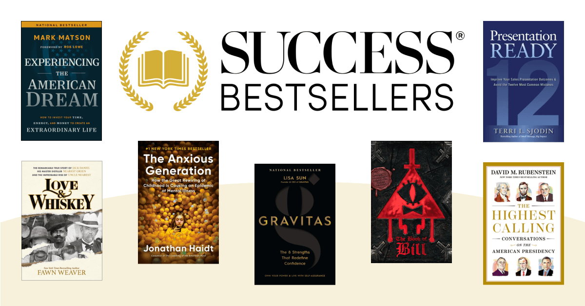 SUCCESS® Unveils Weekly Bestseller Lists Highlighting Trends in Personal and Professional Growth