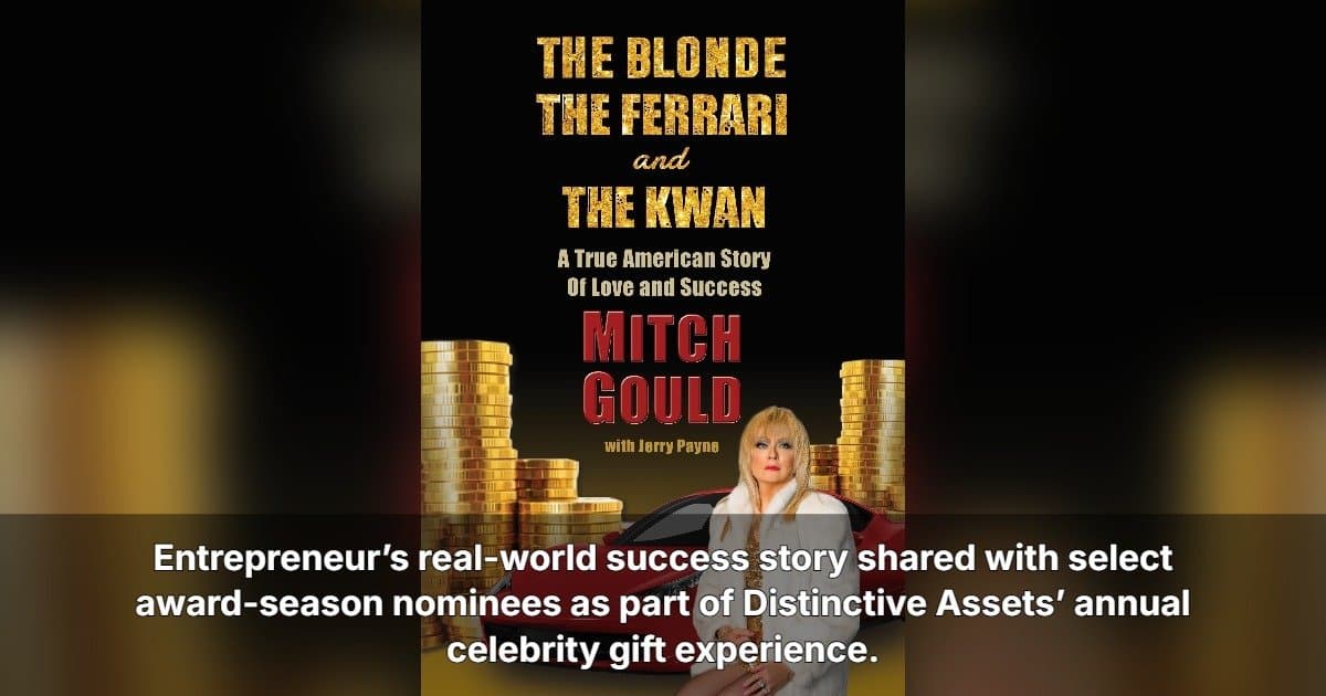 Entrepreneur's Memoir Included in Prestigious Oscar Nominee Gift Bags