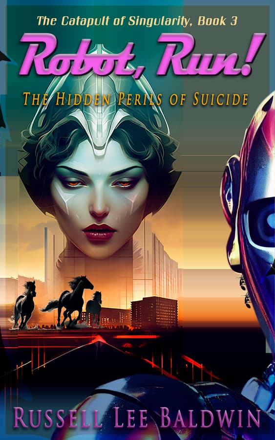 Russell Lee Baldwin's 'Robot, Run!' Explores a Future Dominated by AI and Tax Evasion