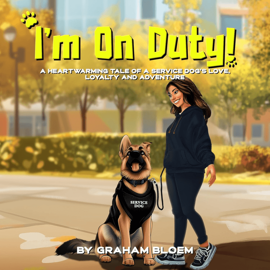 Graham Bloem's New Children's Book 'I'm On Duty' Sheds Light on the Vital Role of Service Dogs