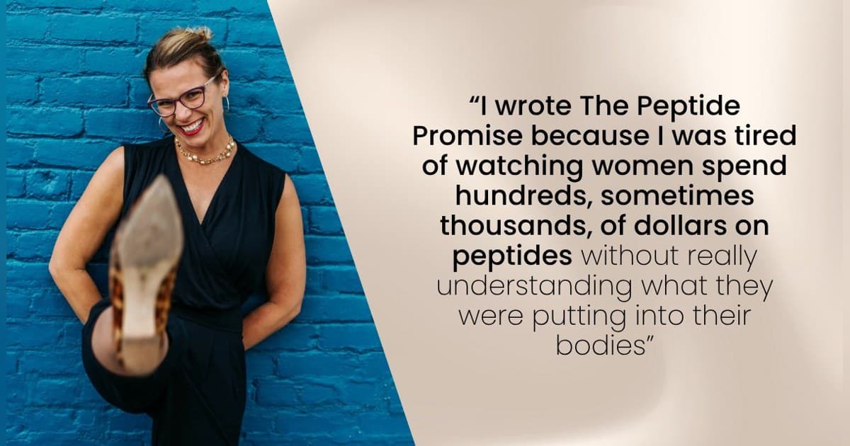 New Book The Peptide Promise Aims to Separate Science from Hype for Women Considering Peptides