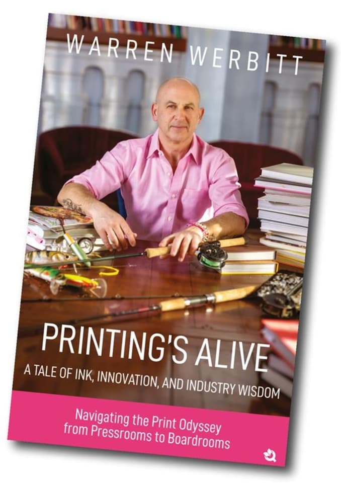 Warren Werbitt Releases 'Printing's Alive' Book and Launches 'Walk with Warren' Initiative at PRINTING United Expo