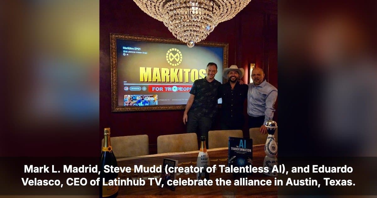 Mark L. Madrid and Breakthrough Mavens Partner with Latinhub TV to Expand Global Reach
